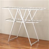 LTW Aluminium 2Tier AFrame Airer Silver