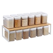 LTW 70cm Bamboo Shelf Organiser Wide